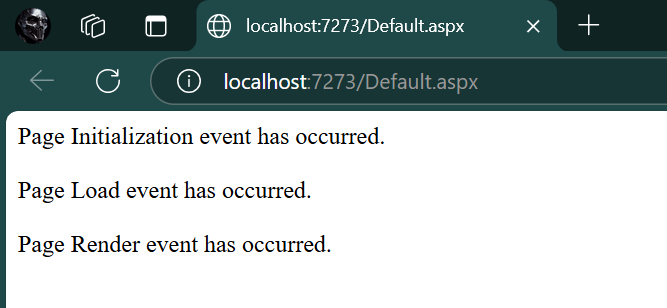 Output Screenshot 1